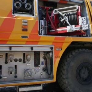 Lichte geleider voor zware belasting in brandweerwagen