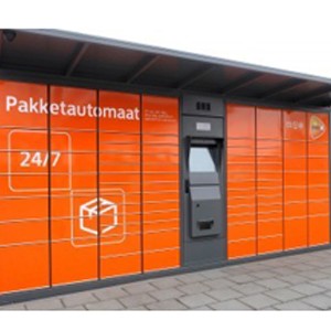 Pakketautomaat voor internetbestellingen
