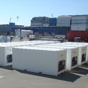 Koelunit in klimaatcontainer