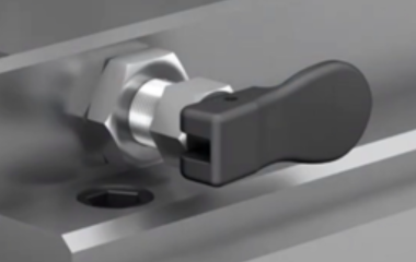 Afbeelding: Blokkeerbout met excenterhefboom