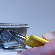 vergrendeling zonder handgreep